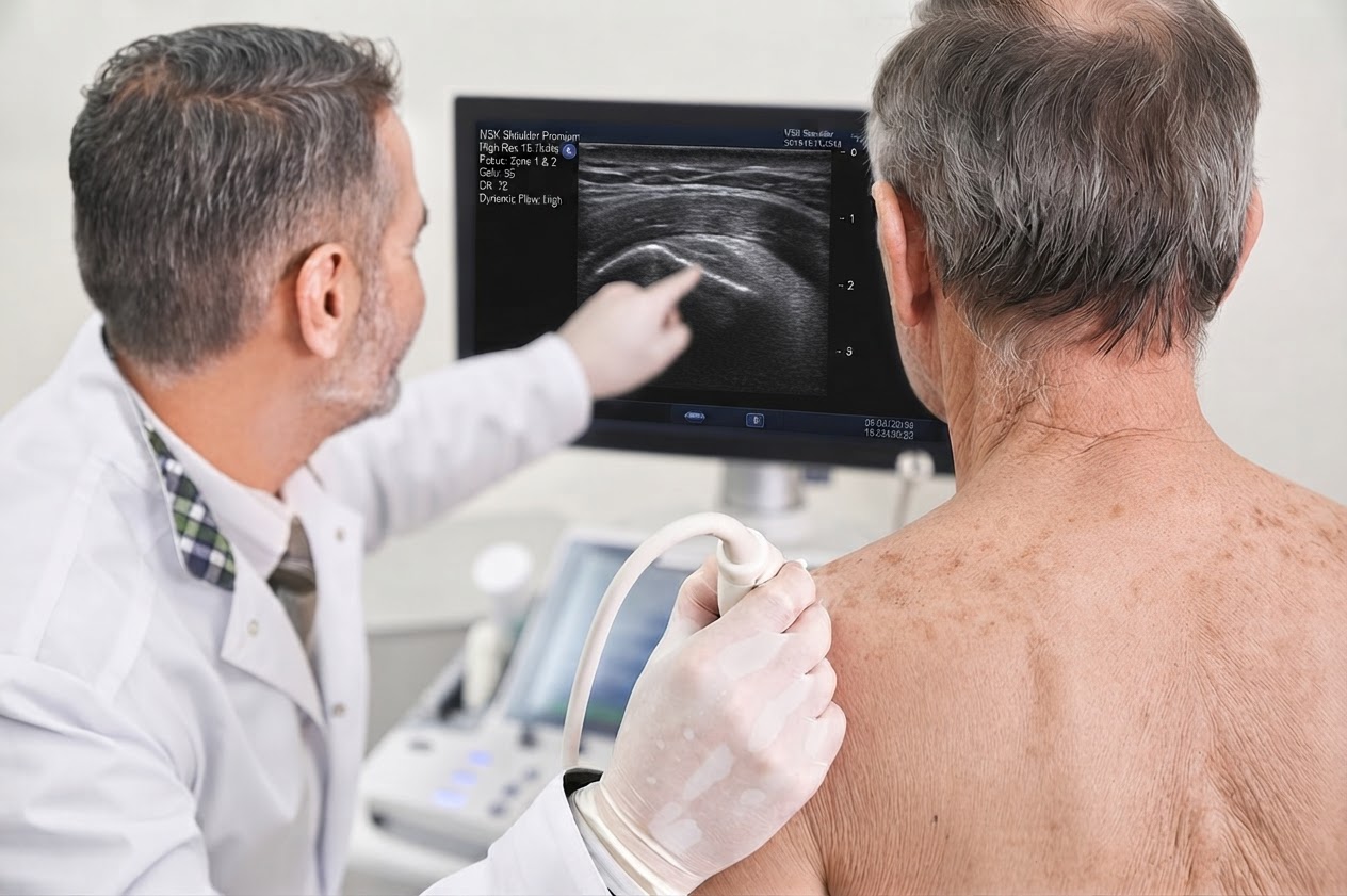 Lower-limb ultrasound examination — physical and rehabilitation medicine